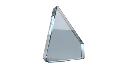 Transparent Triangular Prism