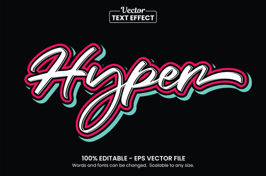 Urban Graffiti Script Editable Text Effect - Modern Streetwear Style