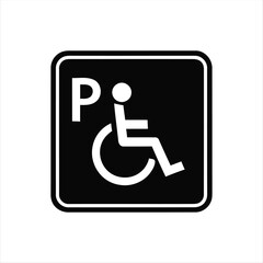 Simple Accessibility Icon &ndash; Inclusive Access Symbol in Minimal Style