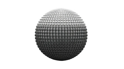 Sphere with Dot Pattern and Gradient