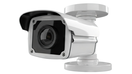 White Bullet Security Camera