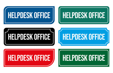 Helpdesk Office Door Sign Illustration Printable Door Signs for technical support