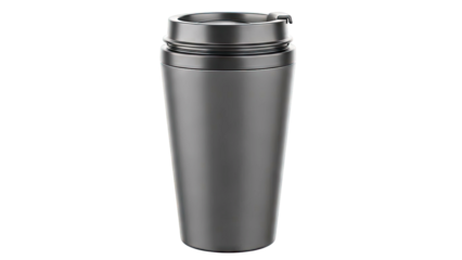 Black Travel Mug with Lid