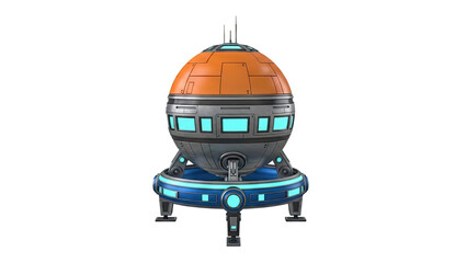 Futuristic Spherical Structure