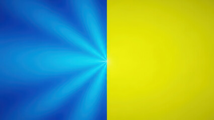 Fototapeta premium Yellow and Blue color combination 