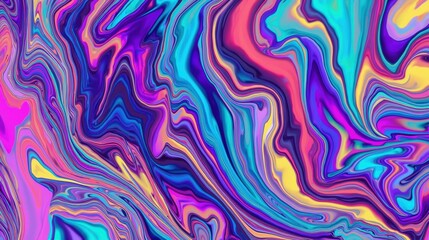 Abstract swirling colors