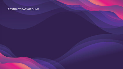 abstract wave background neon color