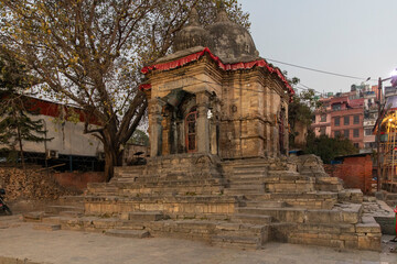 Fototapeta premium Durbar Square and Taleju Bhawani Temple in Kathmandu