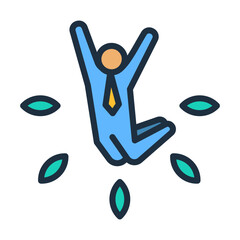 Wellness Icon - Lineal Color