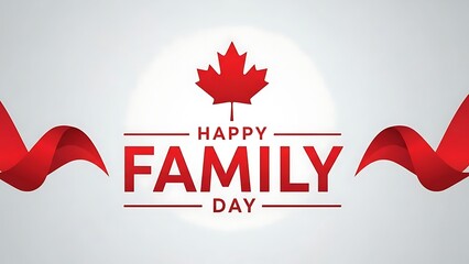 Happy family day canada