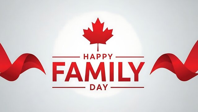 Happy family day canada