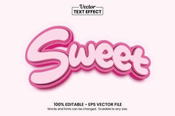 Soft Pink Layered Editable Text Effect - Romantic Valentine Title