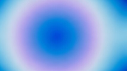 Obraz premium Futuristic blue and purple gradient background with white halo