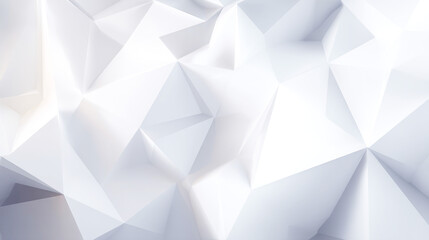 Obraz premium 幾何学的な三角形で構成された3Dポリゴン背景 