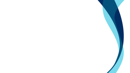 Dynamic abstract blue wave design element creating a modern and elegant background template, perfect for presentations or professional branding applications