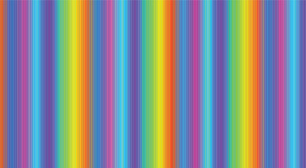 Obraz premium A colorful abstract background featuring vertical stripes in a smooth rainbow gradient pattern