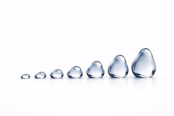 Abstract Glass Growth Structure for Financial and Investment Success