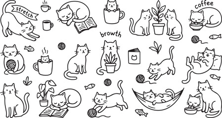 Cat 5.eps illustration © Juwanyar