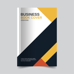 Minimalist Business Book Cover Template for Flyer, Brochure, Magazine Cover, and Poster Design
