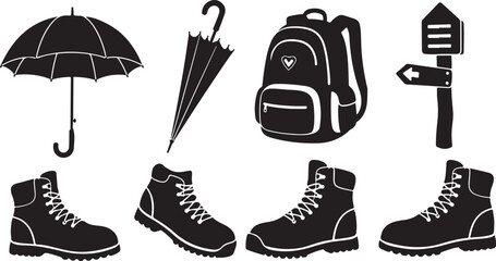 Travel essentials and accessories for adventure and exploration