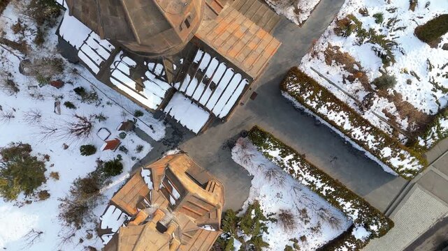 Malatiya St. Mariam Astvatsatsin Church with drone