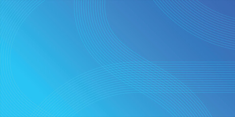 Abstract blue gradient background with subtle wave lines a modern design for technology or corporate presentations EPS Vector
