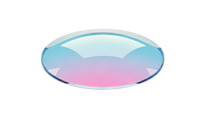 Glass Lens with Gradient
