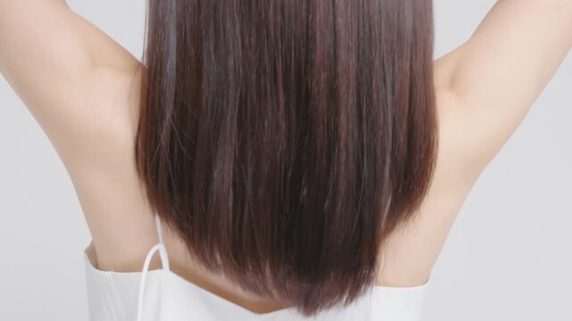 ヘアケアイメージ　グレーバック