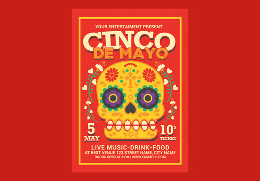 Cinco De Mayo Flyer Poster
