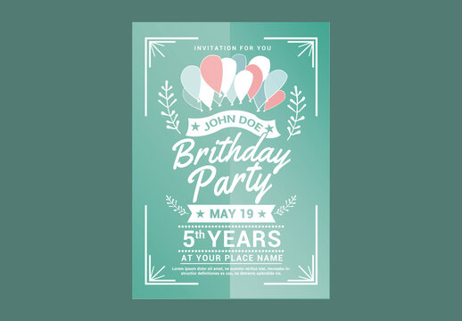 Birthday Party Invitation