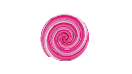 Pink Swirl Lollipop