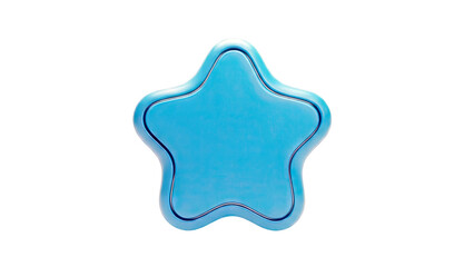 Blue Star Shape