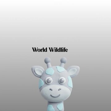 Cute Clay Style 3D Animals Animation for World Wildlife Day Celebration