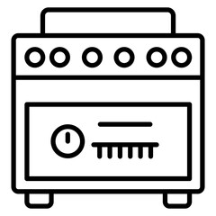 Fototapeta premium Amplifier Icon