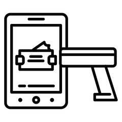 Ticket Scanner Icon