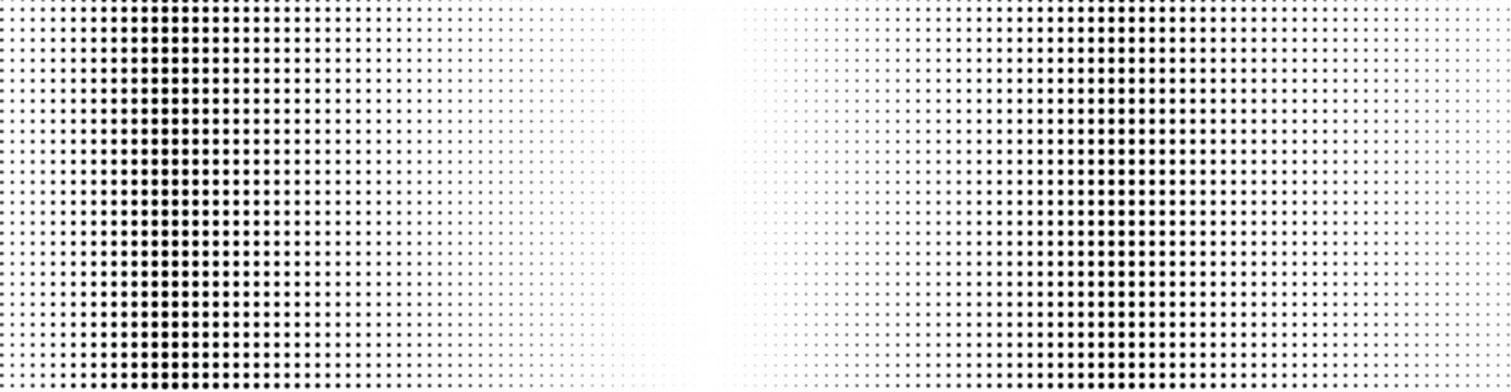 Wavy gradient halftone dots pattern texture background
