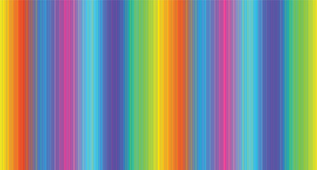 Obraz premium Vibrant multicolored vertical stripes pattern