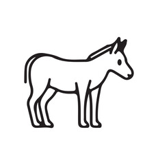 Obraz premium Clean Livestock Symbol.