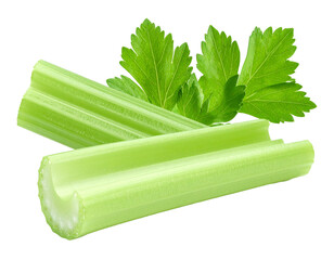 celery isolated on white