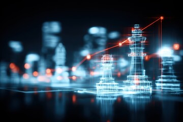 The approach connects performance and touch as management directs strategy and marketing pointing to achievement