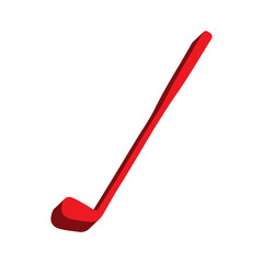 Hockey Stick Icon &ndash; Sports Equipment, Ice and Field Hockey Symbol