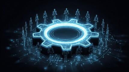 Adaptive planning shapes vision using graph clarity to show impact while resource alignment creates a solution through teamwork