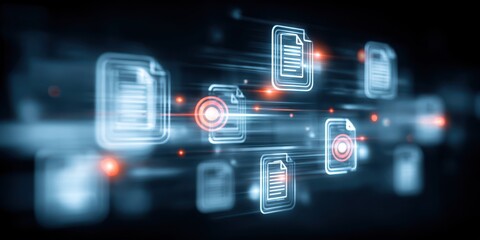 Fototapeta premium Clear management planning integrates official research into strategy delivering assurance while each target is detailed in a document