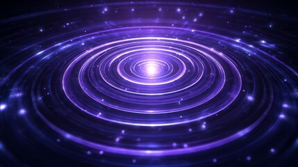 Radiant Cosmic Energy Rings in Deep Space