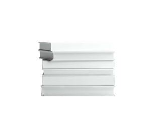 Stack of White Books with Gray Book.