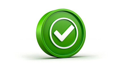 Green check mark icon symbolizing approval and confirmation
