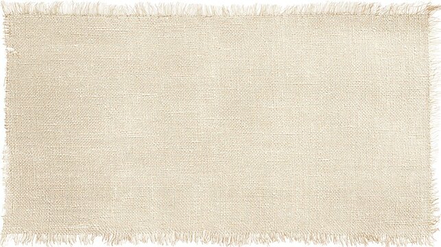 A simple, textured area rug with fringe edges, showcasing a natural color palette ideal for various interior decor styles.