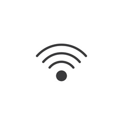 Wifi Signal Icon Symbol Logo.