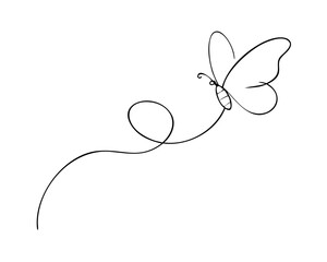 Vector illustration of a white butterfly on a white background with pink floral design elements, featuring spring flowers and leaves for a nature-inspired decorative card pattern