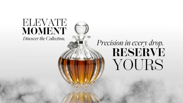 Luxury Perfume Bottle Product Promo